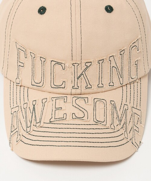 FUCKING AWESOME(ファッキングオーサム)の「<FUCKING AWESOME> KO 6-Panel Hat/キャップ(キャップ・メンズ・ブラック/ナチュラル・FREE)」の8枚目の写真