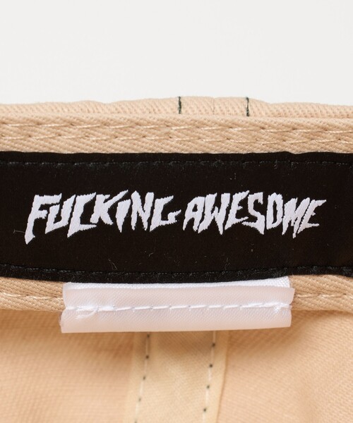 FUCKING AWESOME(ファッキングオーサム)の「<FUCKING AWESOME> KO 6-Panel Hat/キャップ(キャップ・メンズ・ブラック/ナチュラル・FREE)」の13枚目の写真