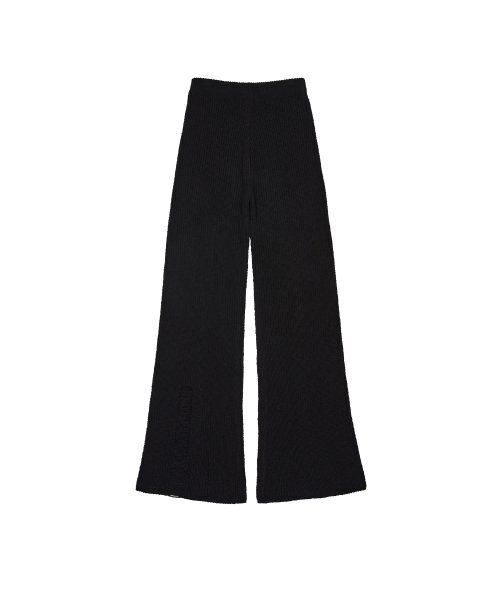 LARTIGENT(ラーティゼン)の「L3 DEMAGE KNIT PANTS(BLACK)(その他パンツ・レディース・その他・FREE)」の5枚目の写真