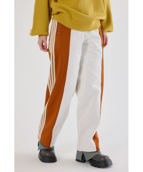 RODEO CROWNS WIDE BOWL（ロデオクラウンズワイドボウル）の「カスタムトラック デニムパンツ（デニムパンツ・レディース・ブラック系その他/イエロー系その他/ブルー系その他・SMALL/MEDIUM/LARGE）」の3枚目の写真