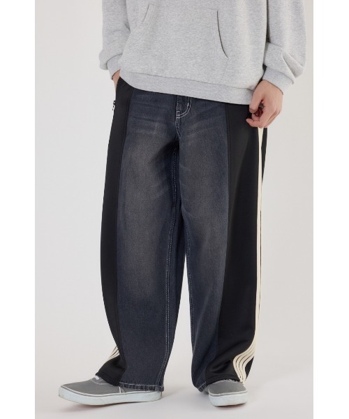 RODEO CROWNS WIDE BOWL（ロデオクラウンズワイドボウル）の「カスタムトラック デニムパンツ（デニムパンツ・レディース・ブラック系その他/イエロー系その他/ブルー系その他・SMALL/MEDIUM/LARGE）」の14枚目の写真