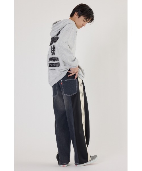 RODEO CROWNS WIDE BOWL（ロデオクラウンズワイドボウル）の「カスタムトラック デニムパンツ（デニムパンツ・レディース・ブラック系その他/イエロー系その他/ブルー系その他・SMALL/MEDIUM/LARGE）」の18枚目の写真