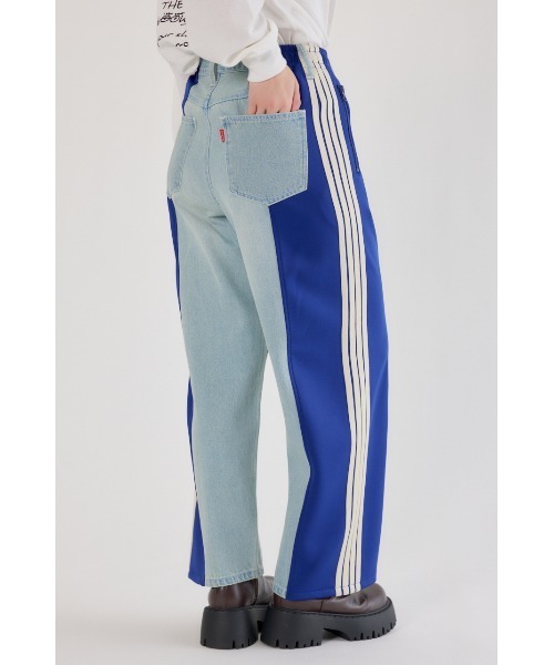 RODEO CROWNS WIDE BOWL（ロデオクラウンズワイドボウル）の「カスタムトラックDENIMパンツ（デニムパンツ・レディース・ブラック系その他/イエロー系その他/ブルー系その他/グリーン系その他/ブルー系その他3・SMALL/MEDIUM/LARGE）」の20枚目の写真