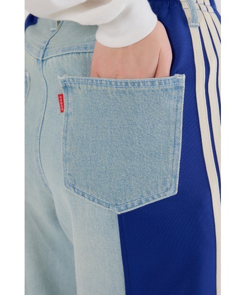 RODEO CROWNS WIDE BOWL（ロデオクラウンズワイドボウル）の「カスタムトラック デニムパンツ（デニムパンツ・レディース・ブラック系その他/イエロー系その他/ブルー系その他・SMALL/MEDIUM/LARGE）」の5枚目の写真