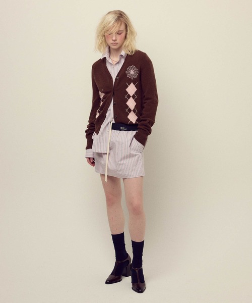 Mardi Mercredi（マルディメクルディ）の「CASHMERE BLENDED CARDIGAN