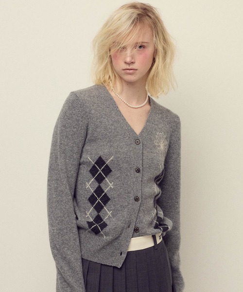 Mardi Mercredi カシミヤ ブレンド カーディガン Mardi Mercredi カシミヤ ブレンド カーディガン - メルカリ