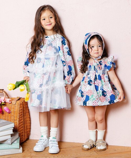 Boribon（ボリボン）の「ミニョンドレス（ワンピース・キッズ・マルチ・80/90/100/110/120）」の7枚目の写真