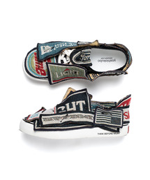 yoshiokubo | yoshiokubo ヨシオクボ / MULTI-LOGO PATCH SHOES マルチロゴパッチワークシューズ スニーカー / YKS26906(スニーカー)