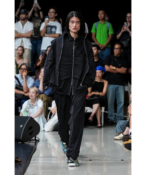 yoshiokubo（ヨシオクボ）の「yoshiokubo ヨシオクボ / MULTI-LOGO PATCH SHOES マルチロゴパッチワークシューズ スニーカー / YKS26906（スニーカー・メンズ・ブラック・28.0cm/27.5cm/26.0cm）」の6枚目の写真