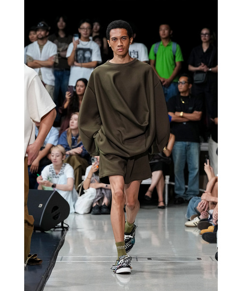 yoshiokubo（ヨシオクボ）の「yoshiokubo ヨシオクボ / MULTI-LOGO PATCH SHOES マルチロゴパッチワークシューズ スニーカー / YKS26906（スニーカー・メンズ・ブラック・28.0cm/27.5cm/26.0cm）」の9枚目の写真