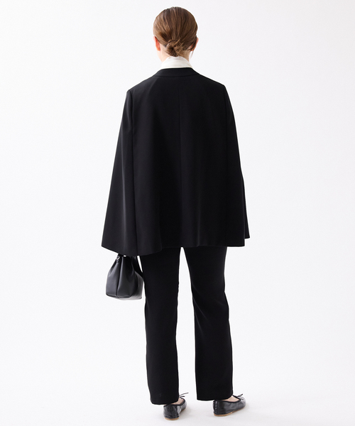 IENA(イエナ)の「《追加》ケープジャケット(その他アウター・レディース・ブラック系その他/ダークブルー・FREE)」の17枚目の写真