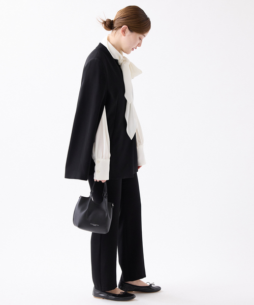 IENA(イエナ)の「《追加》ケープジャケット(その他アウター・レディース・ブラック系その他/ダークブルー・FREE)」の18枚目の写真