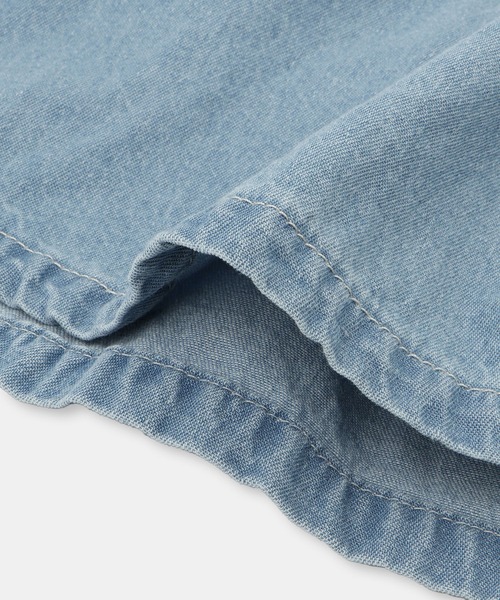 ROPE' PICNIC（ロペピクニック）の「【KIDS/キッズ】インパンツ付きハートポケットデニムスカート（デニムスカート・キッズ・ネイビー/サックスブルー・S/L/M）」の11枚目の写真