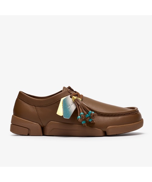 【使用1回のみ】Clarks Trigenic Trigenic2 Lo Trigenic2 Lo / トライジェニック2ロー (コーラレザー)（スニーカー