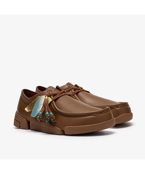 Clarks(クラークス)の「Trigenic2 Lo / トライジェニック2ロー (コーラレザー)(スニーカー・メンズ・ブラウン・UK10.5/UK9.5/UK9/UK8.5/UK8/UK7.5/UK7/UK6.5/UK6)」の4枚目の写真