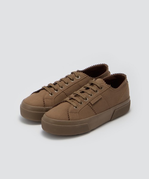 PELLICO×SUPERGA】 撥水 スウェードスニーカー 3.5cm BROWN