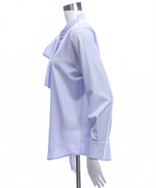 clear（クリア）の「マルチアソートボウタイリボンブラウス[オフィスカジュアル 着回し抜群 大人]≪新作≫（シャツ/ブラウス・レディース・ホワイト系その他/ネイビー/サックスブルー/オフホワイト/ブラック系その他・F）」の22枚目の写真