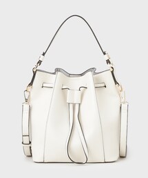 THE SHOP TK  | 巾着ショルダーバッグ(ショルダーバッグ)