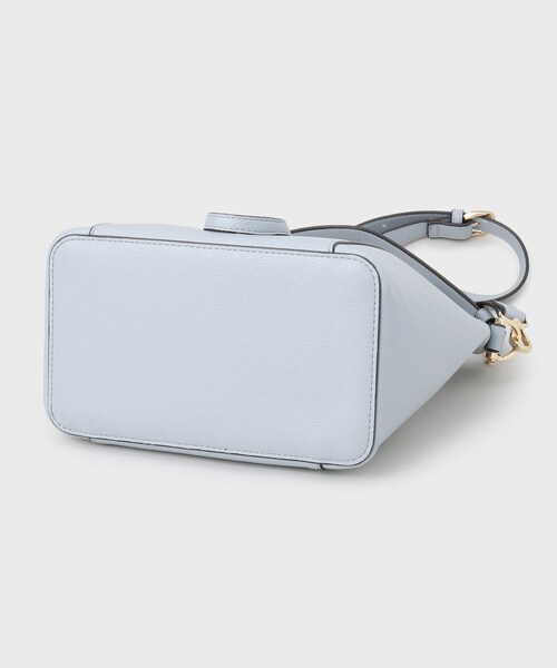 THE SHOP TK （ザ ショップ ティーケー ）の「巾着ショルダーバッグ（ショルダーバッグ・レディース・サックスブルー/アイボリー/チャコールグレー・00）」の8枚目の写真