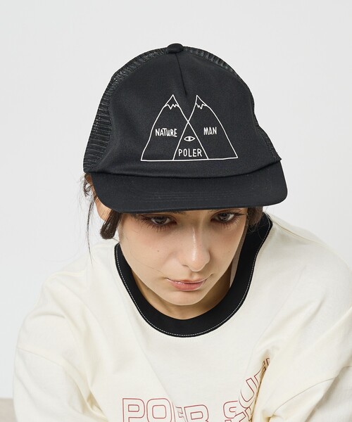 POLeR(ポーラー)の「【POLER / ポーラー】ベン メッシュ キャップ / ユニセックス(キャップ・メンズ・レッド/ブラック/ネイビー・フリー)」の17枚目の写真