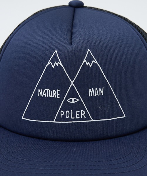 POLeR(ポーラー)の「【POLER / ポーラー】ベン メッシュ キャップ / ユニセックス(キャップ・メンズ・レッド/ブラック/ネイビー・フリー)」の21枚目の写真