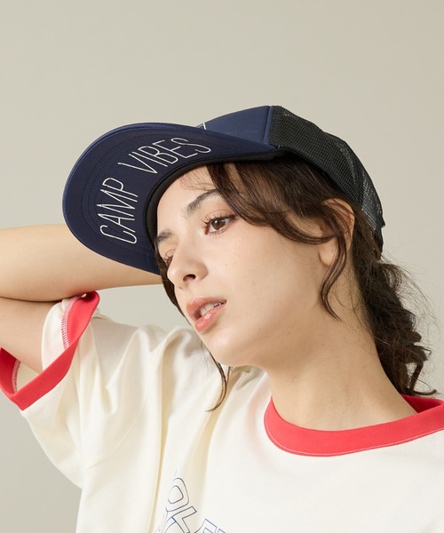 POLeR(ポーラー)の「【POLER / ポーラー】ベン メッシュ キャップ / ユニセックス(キャップ・メンズ・レッド/ブラック/ネイビー・フリー)」の22枚目の写真