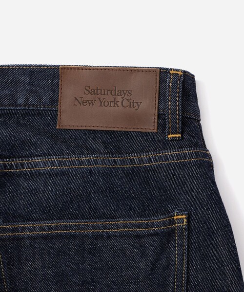 Saturdays NYC（サタデーズ ニューヨークシティ ）の「Takeru Relaxed Denim Pants（デニムパンツ・メンズ・ネイビー・36/32/30/28/26/34）」の15枚目の写真
