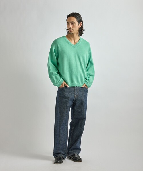 Saturdays NYC（サタデーズ ニューヨークシティ ）の「Takeru Relaxed Denim Pants（デニムパンツ・メンズ・ネイビー・36/32/30/28/26/34）」の8枚目の写真