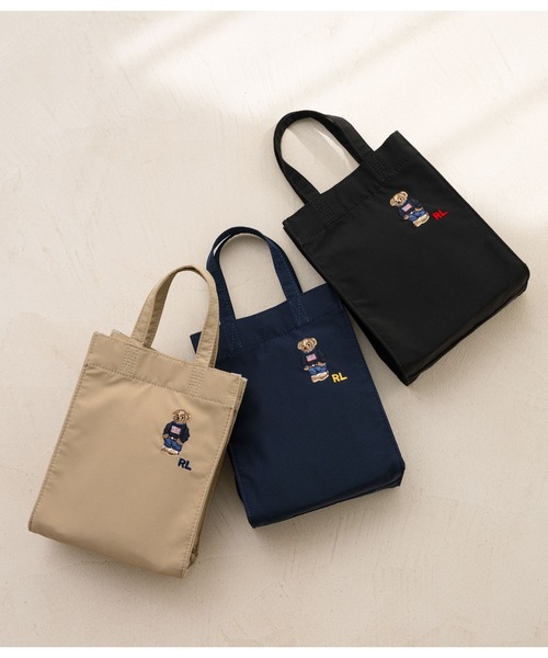 POLO RALPH LAUREN（ポロ ラルフ ローレン）の「サコッシュ（ショルダーバッグ・レディース・ブラック/ネイビー/ベージュ・FREE）」の4枚目の写真