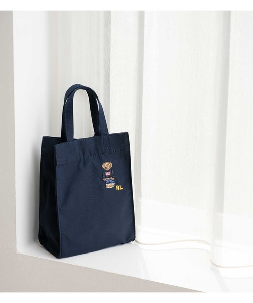 POLO RALPH LAUREN（ポロ ラルフ ローレン）の「サコッシュ（ショルダーバッグ・レディース・ブラック/ネイビー/ベージュ・FREE）」の6枚目の写真