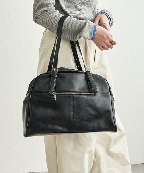 VENCEEXCHANGE（ヴァンスエクスチェンジ）の「オブリエルボストン（ボストンバッグ・レディース・ブラック/ブラウン・FREE）」の7枚目の写真