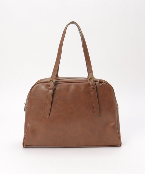 VENCEEXCHANGE（ヴァンスエクスチェンジ）の「オブリエルボストン（ボストンバッグ・レディース・ブラック/ブラウン・FREE）」の10枚目の写真