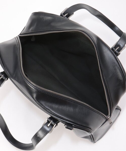 VENCEEXCHANGE（ヴァンスエクスチェンジ）の「オブリエルボストン（ボストンバッグ・レディース・ブラック/ブラウン・FREE）」の13枚目の写真