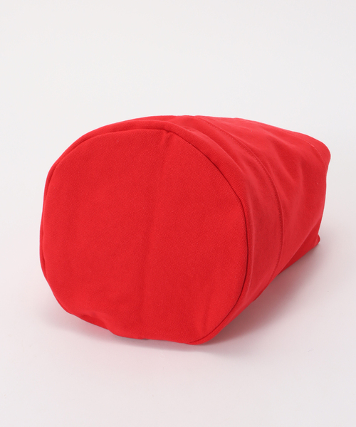 JOURNAL STANDARD LUXE（ジャーナルスタンダード　ラックス）の「キャンバス サークルBAG-M（エコバッグ/サブバッグ・レディース・レッド/カーキ・FREE）」の7枚目の写真