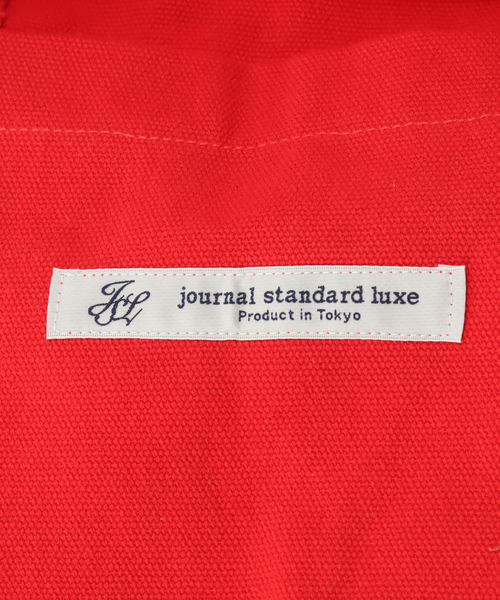 JOURNAL STANDARD LUXE（ジャーナルスタンダード　ラックス）の「キャンバス サークルBAG-M（エコバッグ/サブバッグ・レディース・レッド/カーキ・FREE）」の10枚目の写真
