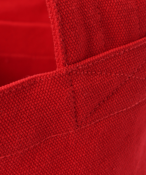 JOURNAL STANDARD LUXE（ジャーナルスタンダード　ラックス）の「キャンバス サークルBAG-M（エコバッグ/サブバッグ・レディース・レッド/カーキ・FREE）」の13枚目の写真