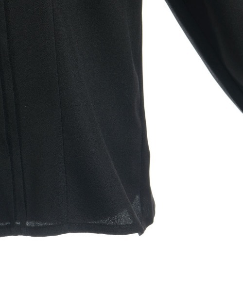 axes femme(アクシーズファム)の「リボンジャボブローチブラウス(シャツ/ブラウス・レディース・ホワイト/ブラック/サックスブルー・MEDIUM/LARGE)」の6枚目の写真