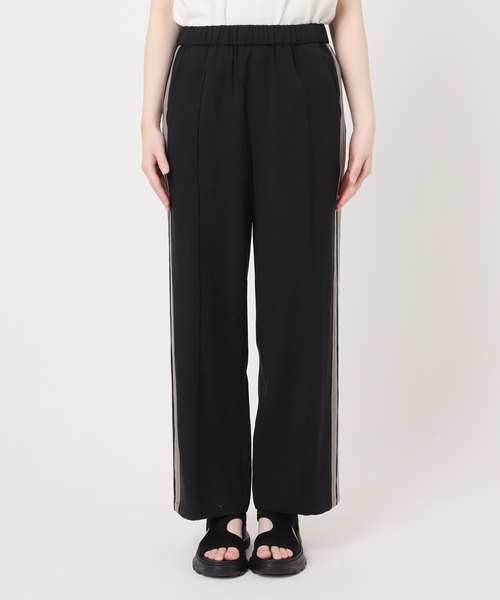 JOURNAL STANDARD（ジャーナルスタンダード）の「リヨセルリネンラインパンツ（スラックス・レディース・ブラック/ライトグレー・36/38）」の17枚目の写真