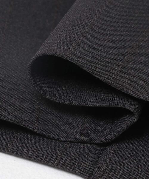 URBAN RESEARCH DOORS(アーバンリサーチドアーズ)の「LIFE STYLE TAILOR TRABESTストライプ2タックパンツ(スーツパンツ・メンズ・ブラック・LARGE/SMALL/X-LARGE/MEDIUM)」の12枚目の写真