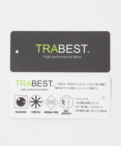 URBAN RESEARCH DOORS(アーバンリサーチドアーズ)の「LIFE STYLE TAILOR TRABESTストライプ2タックパンツ(スーツパンツ・メンズ・ブラック・LARGE/SMALL/X-LARGE/MEDIUM)」の14枚目の写真