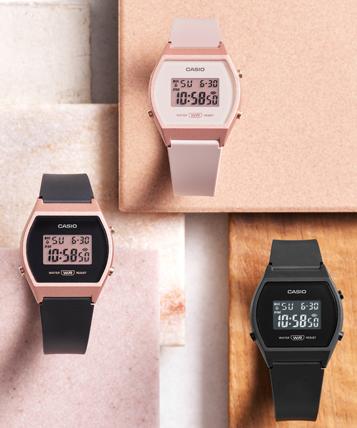 CASIO(カシオ)の「Web限定 CASIO LW-204-1AJF Pink & Black(アナログ腕時計・レディース・ピンク・FREE)」の10枚目の写真