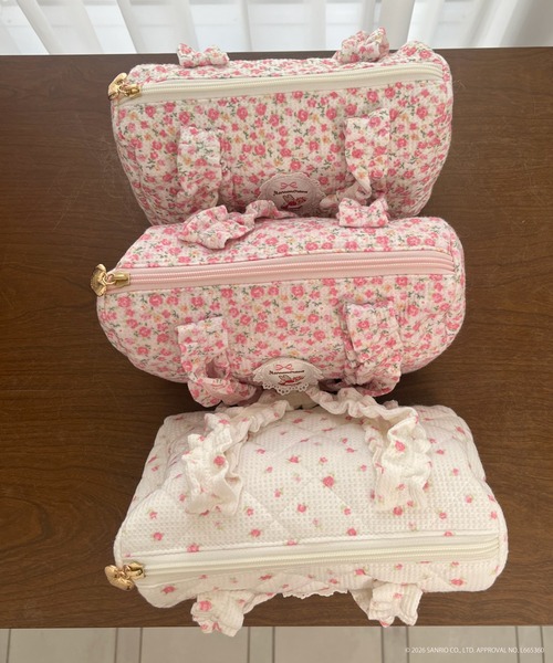 sanrio(サンリオ)の「【MARRONCREAM】QUILTING MINI BAG(ハンドバッグ・レディース・ピンク/ホワイト×ライトピンク/オフホワイト・FREE)」の22枚目の写真