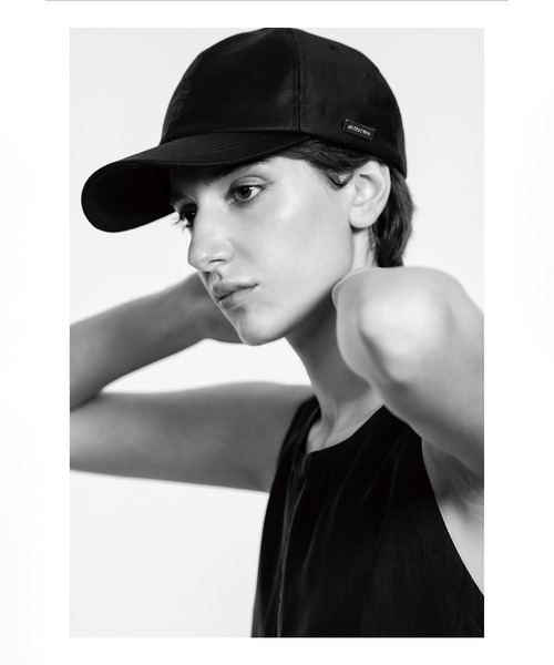 MAISON Birth（メゾンバース）の「MAISON Birth メゾンバース / N1 LOGO CAP リプロダクトロゴキャップ / MB-26102（キャップ・レディース・ブラック/オフホワイト/キャメル・FREE）」の4枚目の写真