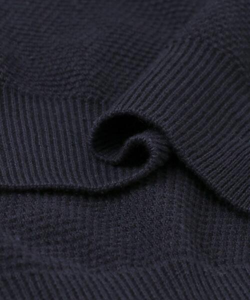 URBAN RESEARCH ROSSO MEN（アーバンリサーチロッソメン）の「『WEB限定』変形カノコ半袖クルーネックニット（ニット/セーター・メンズ・ブラック/ライトグレー/カーキ/ネイビー・MEDIUM/LARGE）」の15枚目の写真
