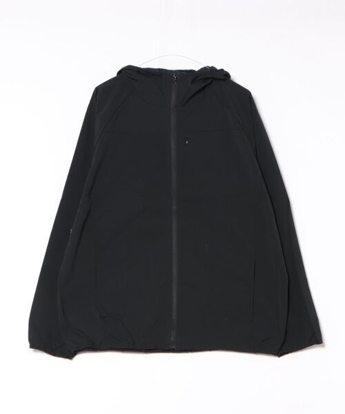 CORISCO(コリスコ)の「接触冷感ストレッチ吸水速乾フードブルゾン(M1)(パーカー・メンズ・ブラック/グレー・X-LARGE/MEDIUM/LARGE)」の5枚目の写真