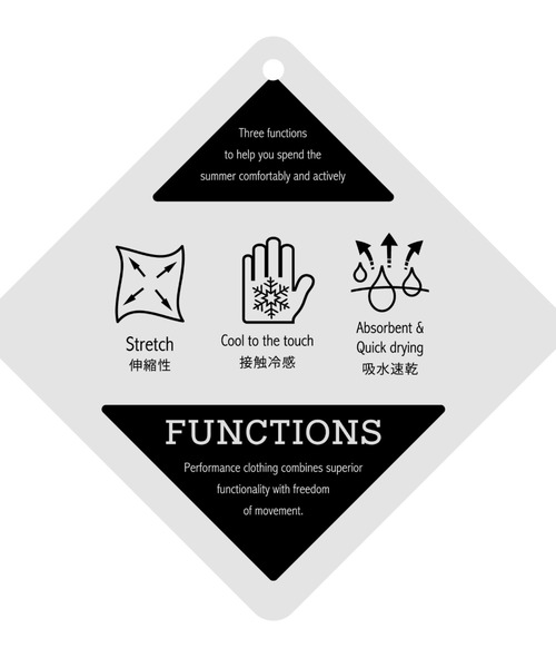 CORISCO(コリスコ)の「接触冷感ストレッチ吸水速乾フードブルゾン(M1)(パーカー・メンズ・ブラック/グレー・X-LARGE/MEDIUM/LARGE)」の7枚目の写真