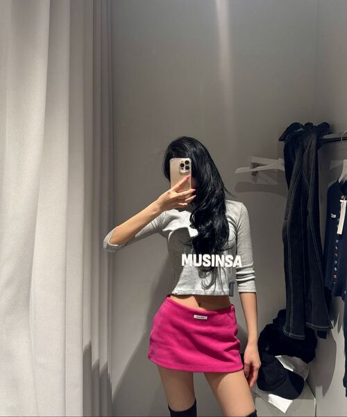 CRANK(クランク)の「ディアマイティー7_メランジグレー(Tシャツ/カットソー・レディース・その他・FREE)」の8枚目の写真