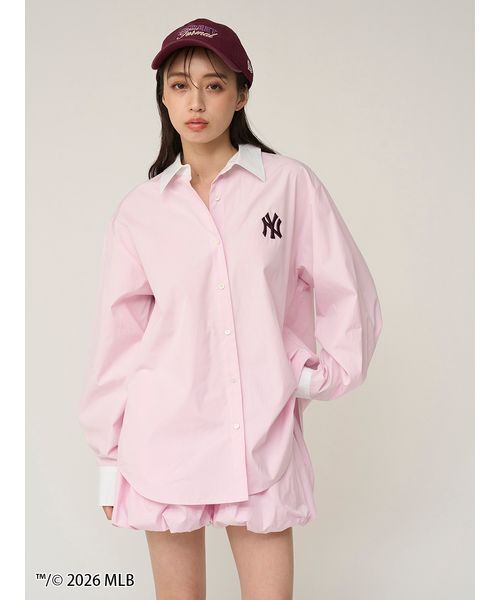 SNIDEL（スナイデル）の「【MLB】Sustainableバルーンショートパンツ（その他パンツ・レディース・ブルー/ピンク/グリーン・1/0）」の13枚目の写真