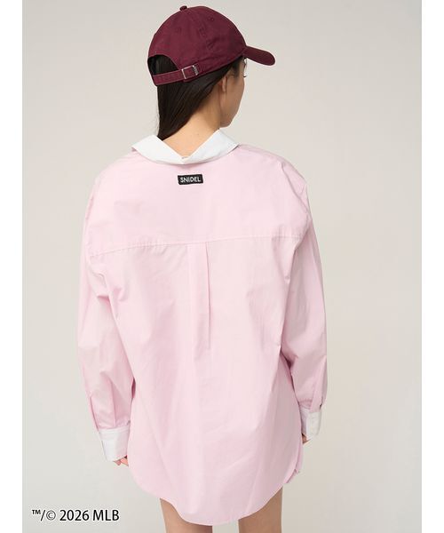 SNIDEL（スナイデル）の「【MLB】Sustainableバルーンショートパンツ（その他パンツ・レディース・ブルー/ピンク/グリーン・1/0）」の14枚目の写真