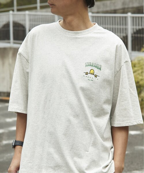 THRASHER(スラッシャー)の「THRASHER スラッシャー マークゴンザレスロゴTシャツ(Tシャツ/カットソー・メンズ・ブラック/グレー/ホワイト・M/L/LL)」の3枚目の写真